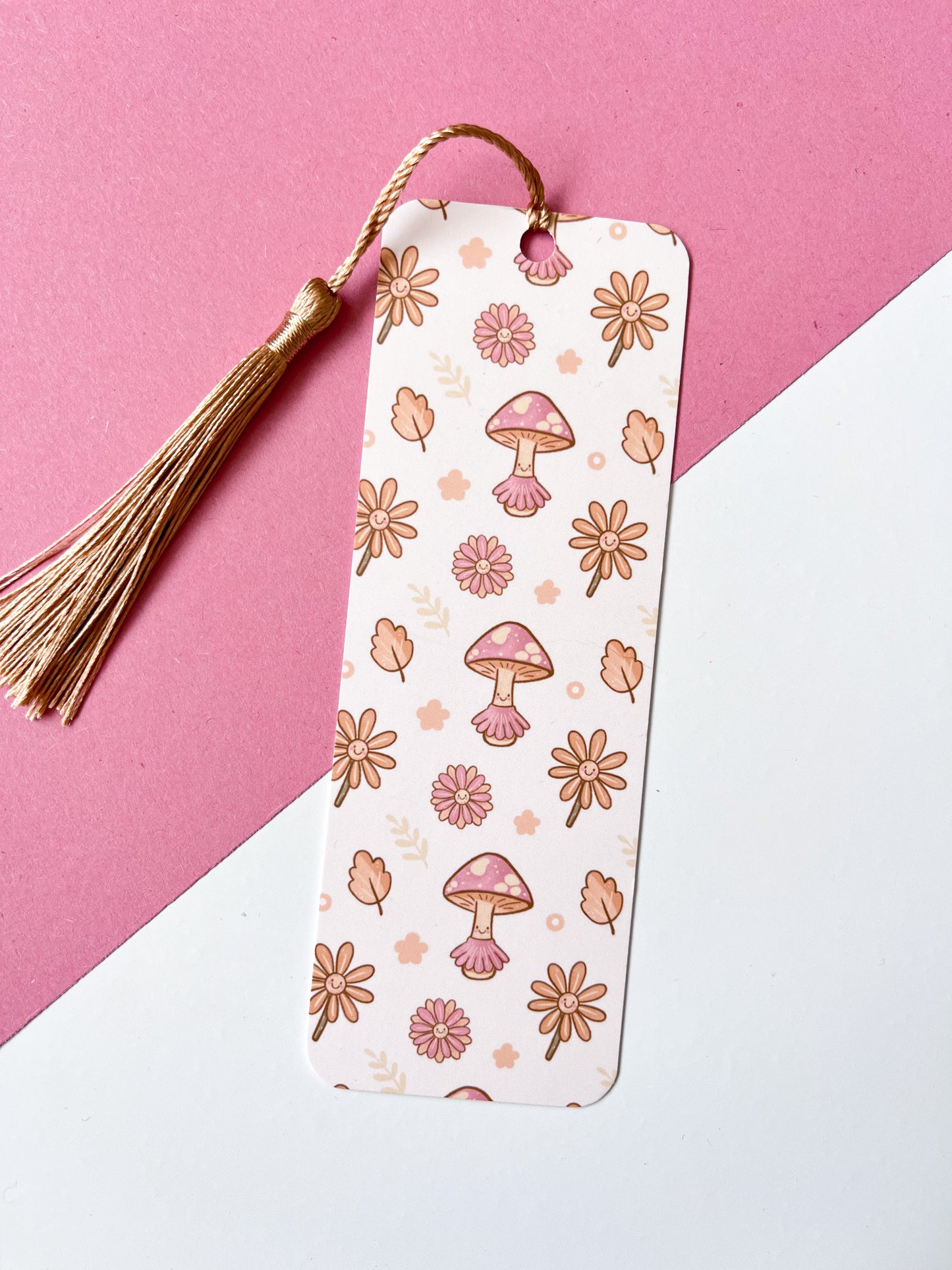 Blossom Mushroom & Friends Bookmark