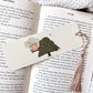 'Best Buds' Cat & Tree Illustration Bookmark