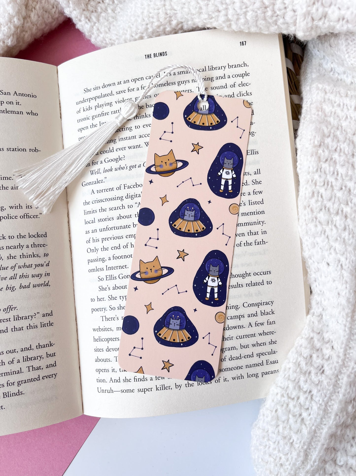 Space Cat Bookmark