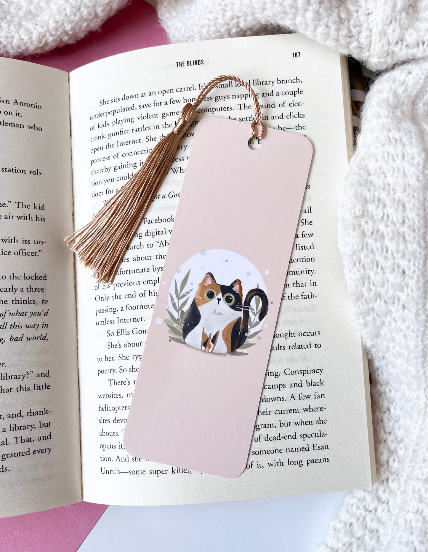 Calico/Torti Cat Bookmark