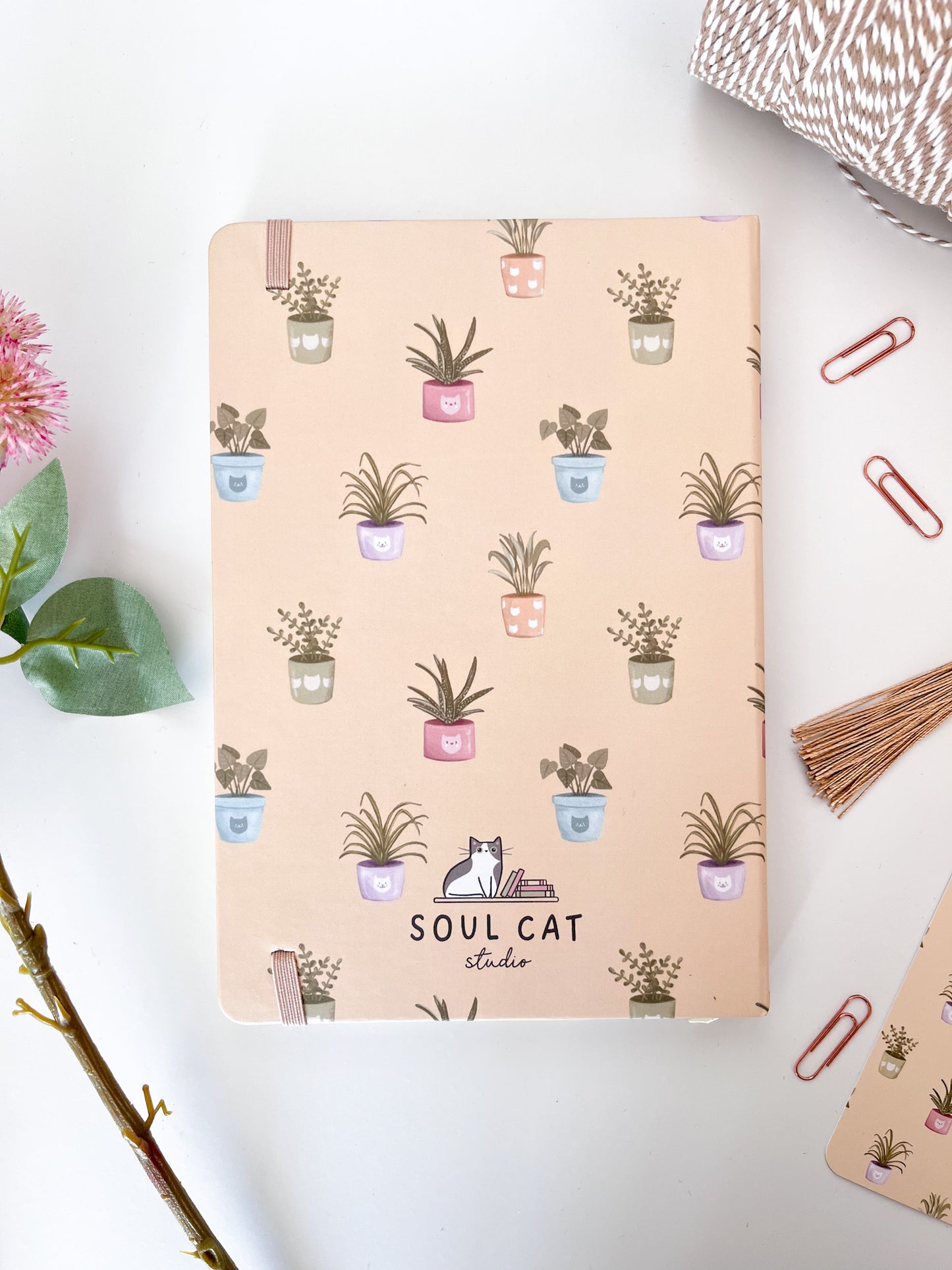 Houseplant A5 Lined Notebook