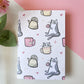 Cuppa Cats A6 Lined Pocket Notebook