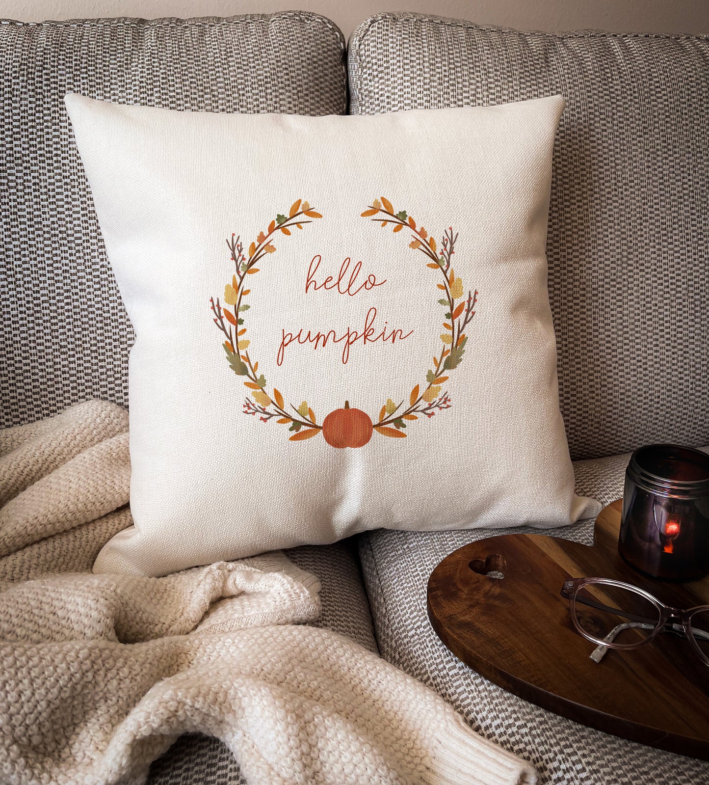 Hello Pumpkin Cushion