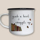 8oz Ceramic Bookworm Mug