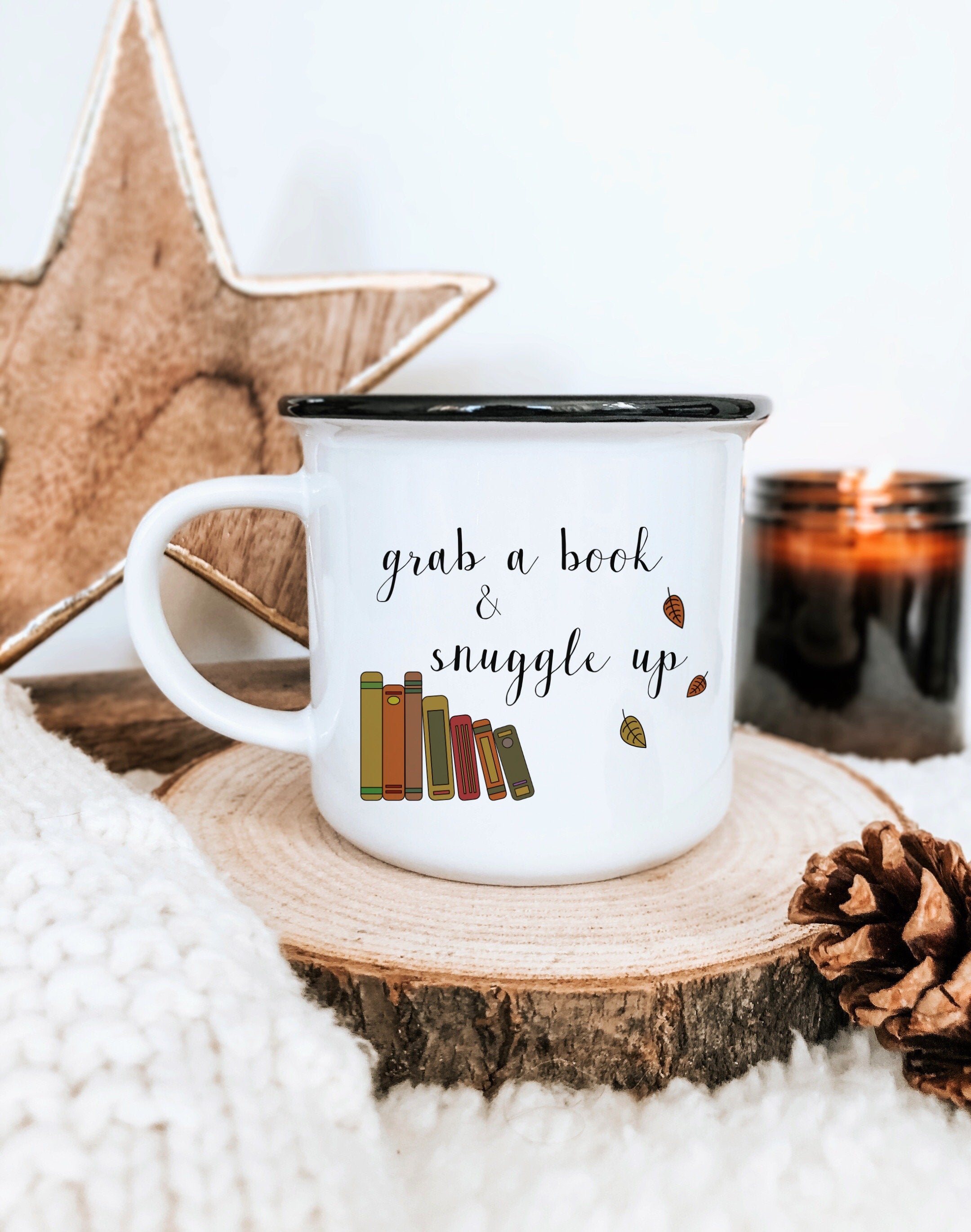 8oz Ceramic Bookworm Mug – Soul Cat Studio