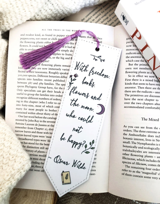 Oscar Wilde Quote Bookmark